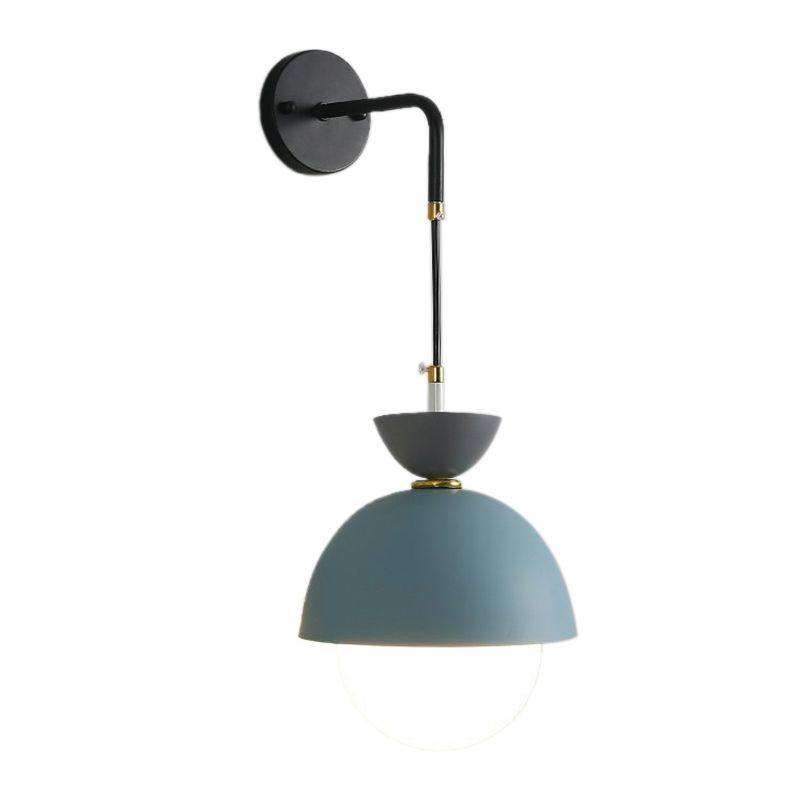 Modern Globe Shape Wall Sconce Lights 1 Light Wall Light for Dining Room