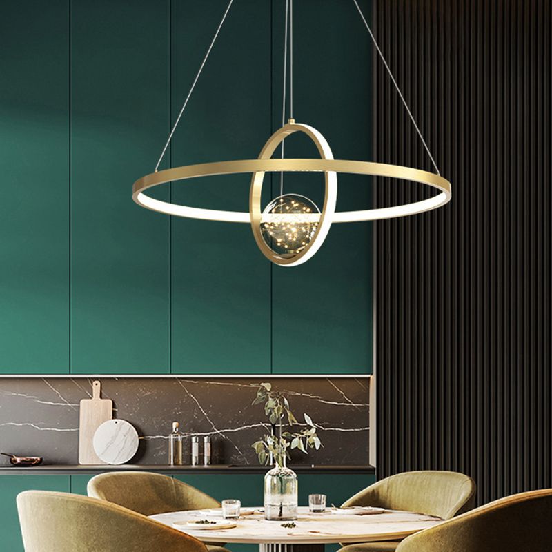 Contemporary Multi Light Glass Chandelier Light Fixtures Restaurant Hanging Chandelier