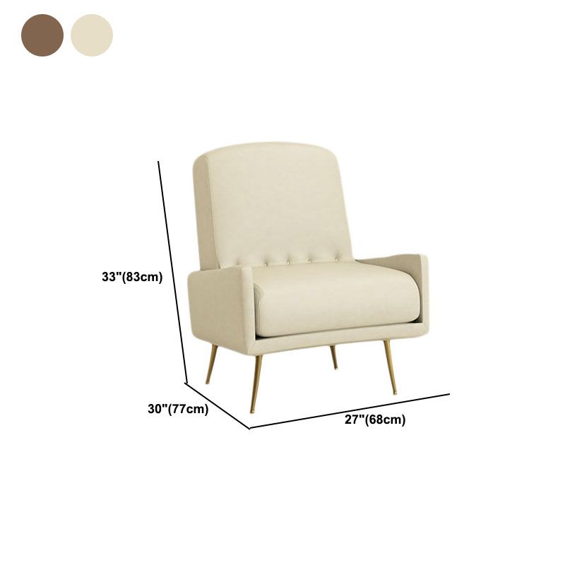 Faux Leather Sofa Armless Tight Back Loveseat for Living Room