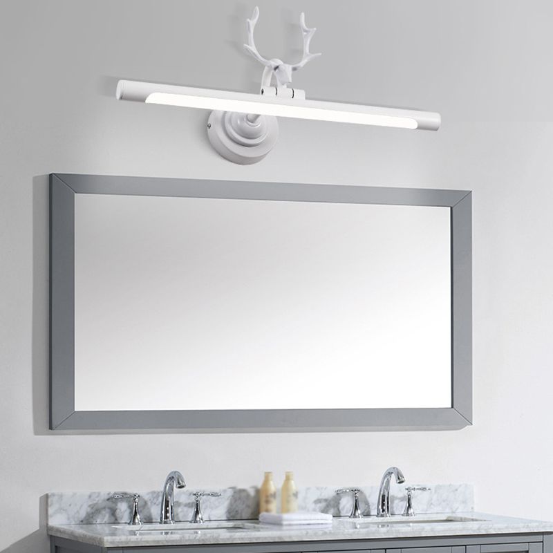 Linear Vanity Lighting Minimalist Metal LED Wall Mounted Lights for Bathroom