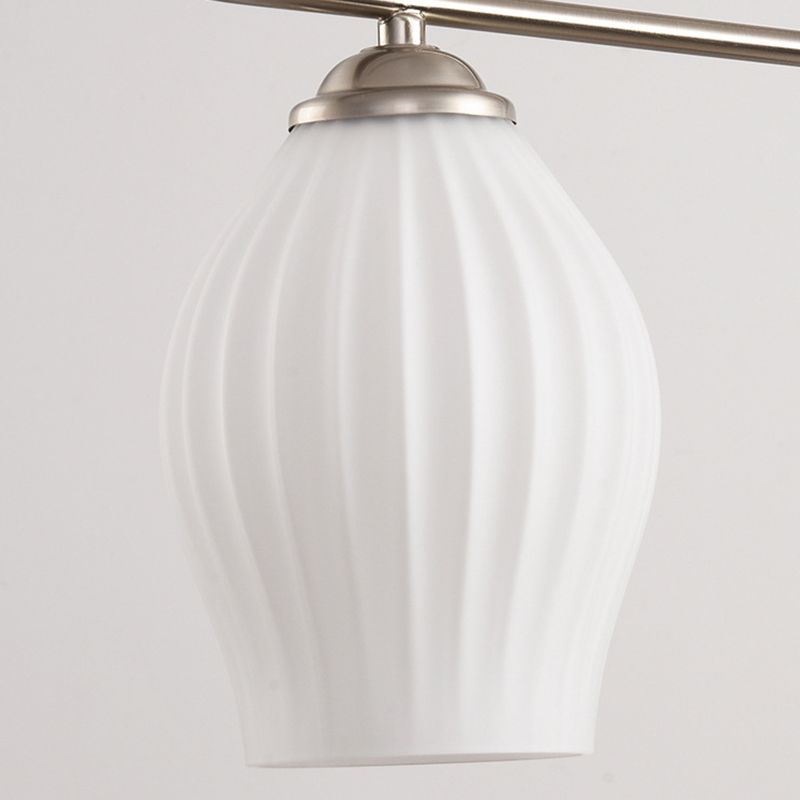 Modern Style Bell Shade Island Pendants Glass Pendant Lights for Dining Room