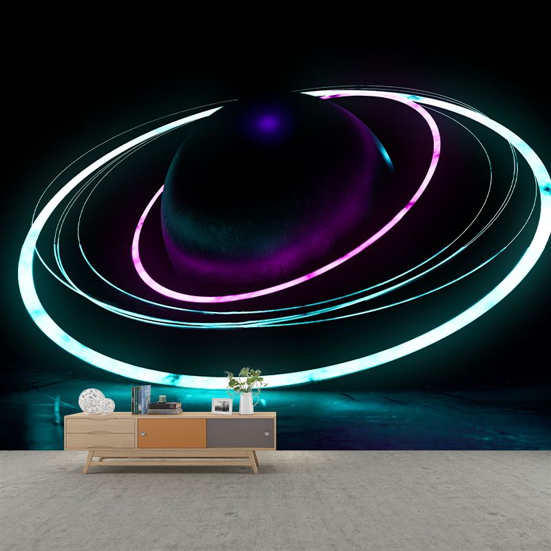 Modern Style Illustration Wall Mural Wallpaper Geometric Pattern Bedroom Wall Mural