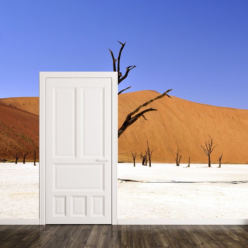 Photography Mural Living Room Contemporary Stain Resistant Desert Wall Mural