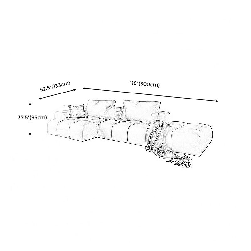 American Traditional Faux Leather Cushions Sofa 37.4"High Square Arm Sofa,White