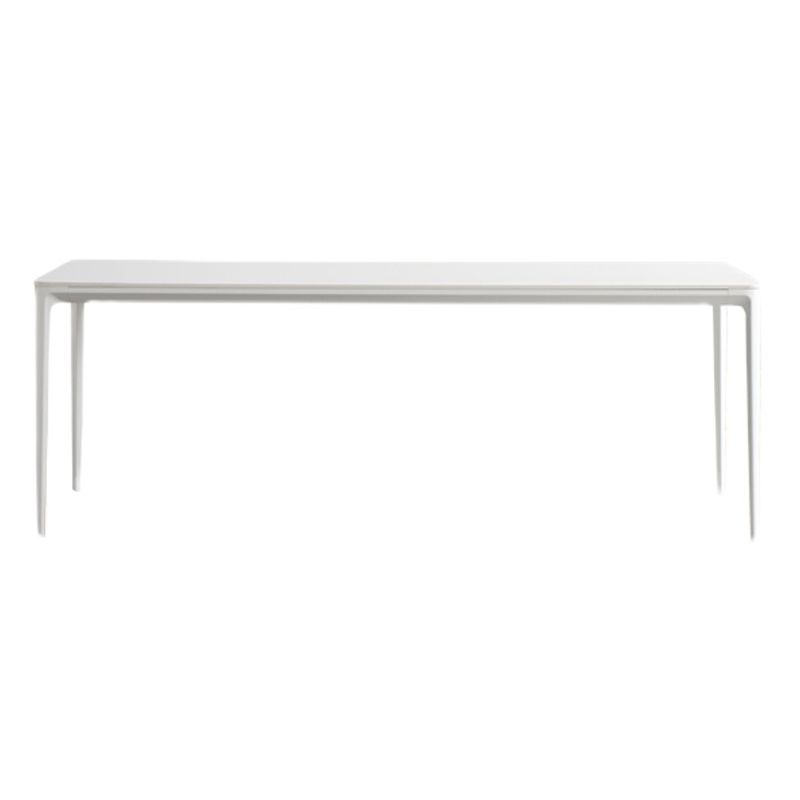 Sintered Stone Dining Table Simple Style 4 Legs Base Table for Dining Room