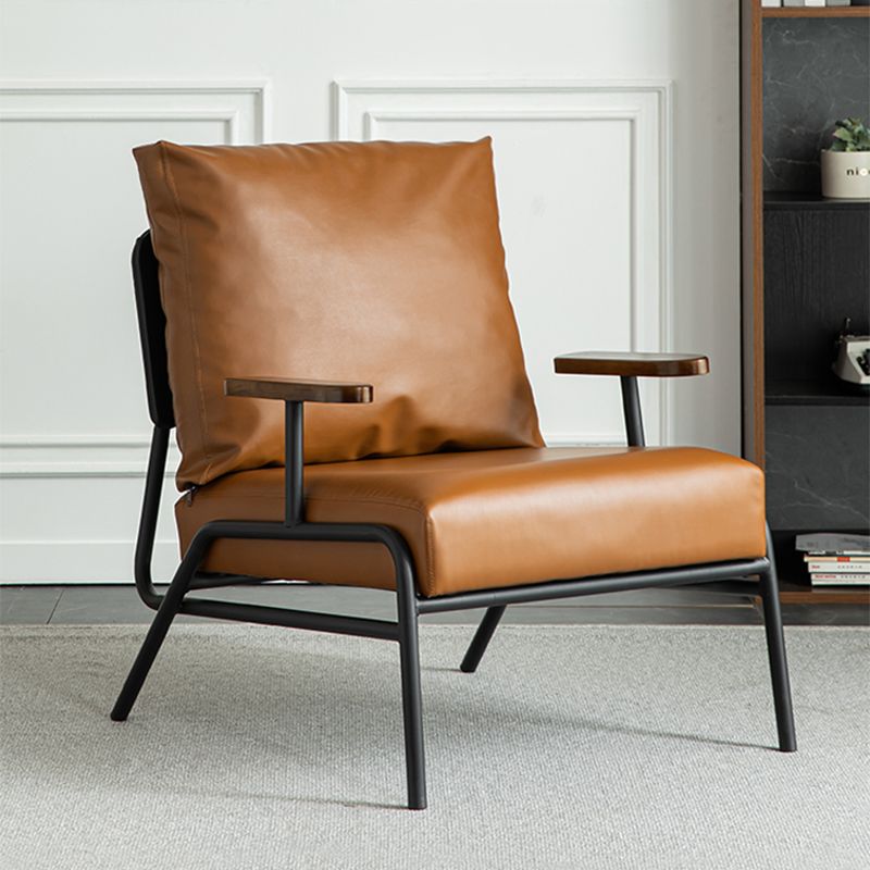 Contemporary 30.31"W Cushion Back Chair Upholstered ArmChair