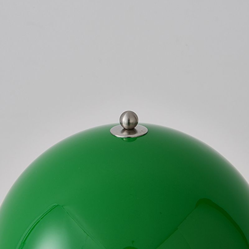 Modern Style Dome Night Table Lamp Metal One Light Nightstand Lamp