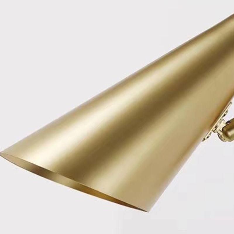 Single Golden/Black Modernism Wall Mounted Sconce Metal Wall Light for Foyer
