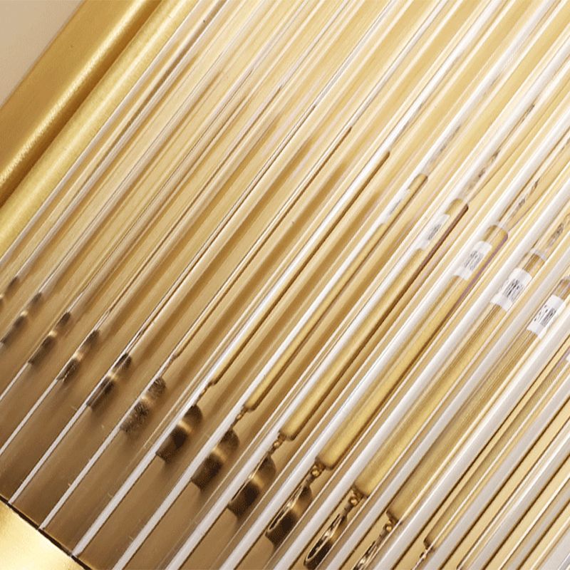 Wall Mounted Light Fixture Modern Glass Wall Mounted Lighting in Gold