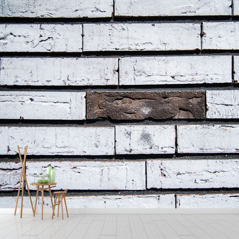 Customized Mildew Resistant Mural Wall Industrial Brick Wall Pattern Wall Covering