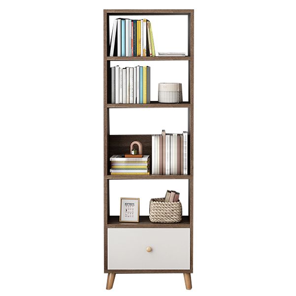 Open Wooden Bookcase Modern Minimalist Home Living Room Bedroom Bookshelf