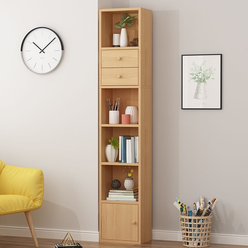Urban Bookcase Engineered Wood Shelf Bookcase with Shelves for Living Room