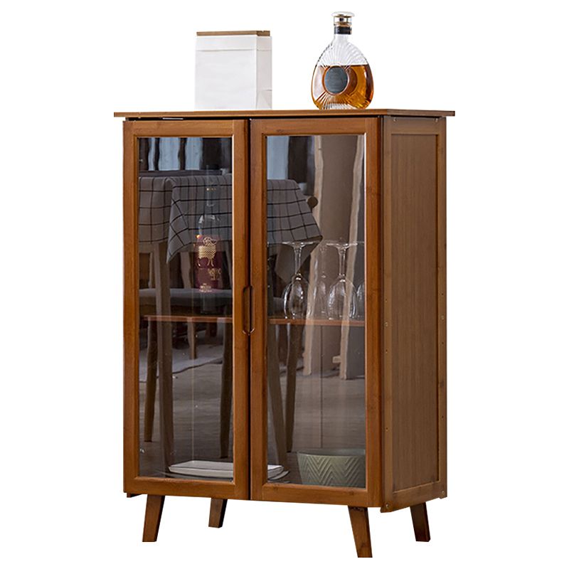 Modern Style Buffet Sideboard Engineer Wood Buffet Stand with Cabinets
