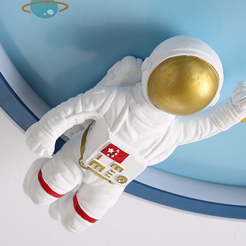 Plafonnier LED créatif d'astronaute, plafonnier de Style moderne pour chambre de garçon