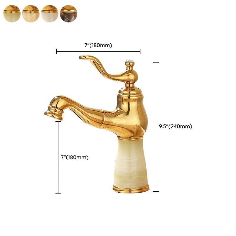 Traditional Deck Mounted Bronze Tub Faucet Set Single Handle Tub Filler Trim with Hose