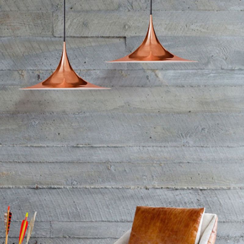 Geometric Shape Metal Hanging Light Modern 1-Light Hanging Mount Light Fixtures