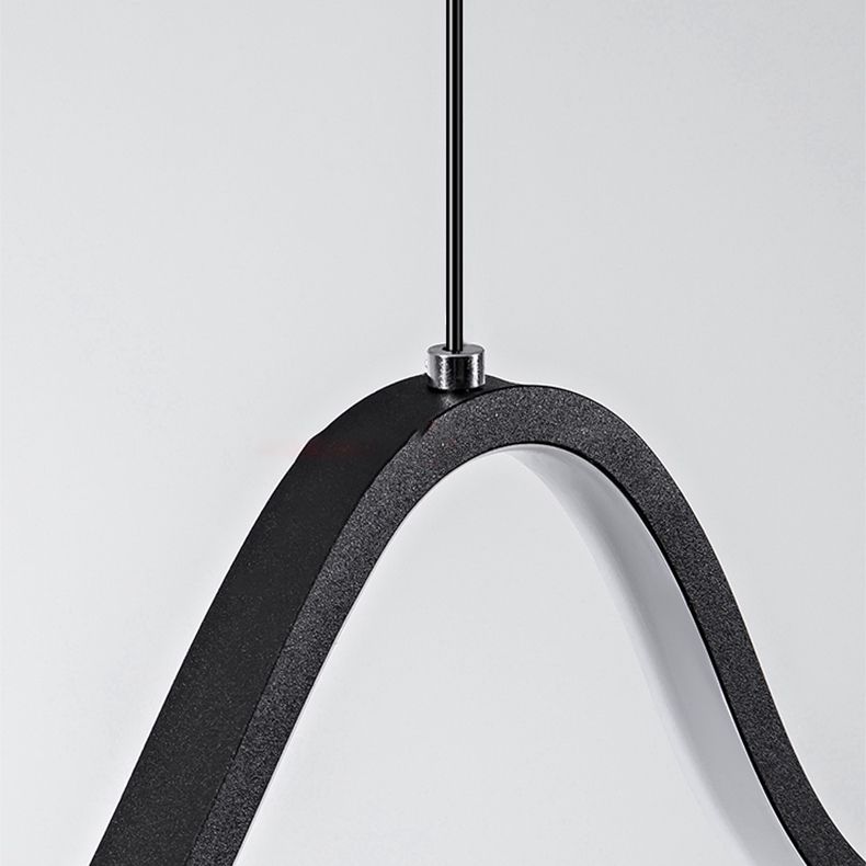 Nordic Minimalist Island Light Modern LED Pendant Lamp Fixture for Dining Room