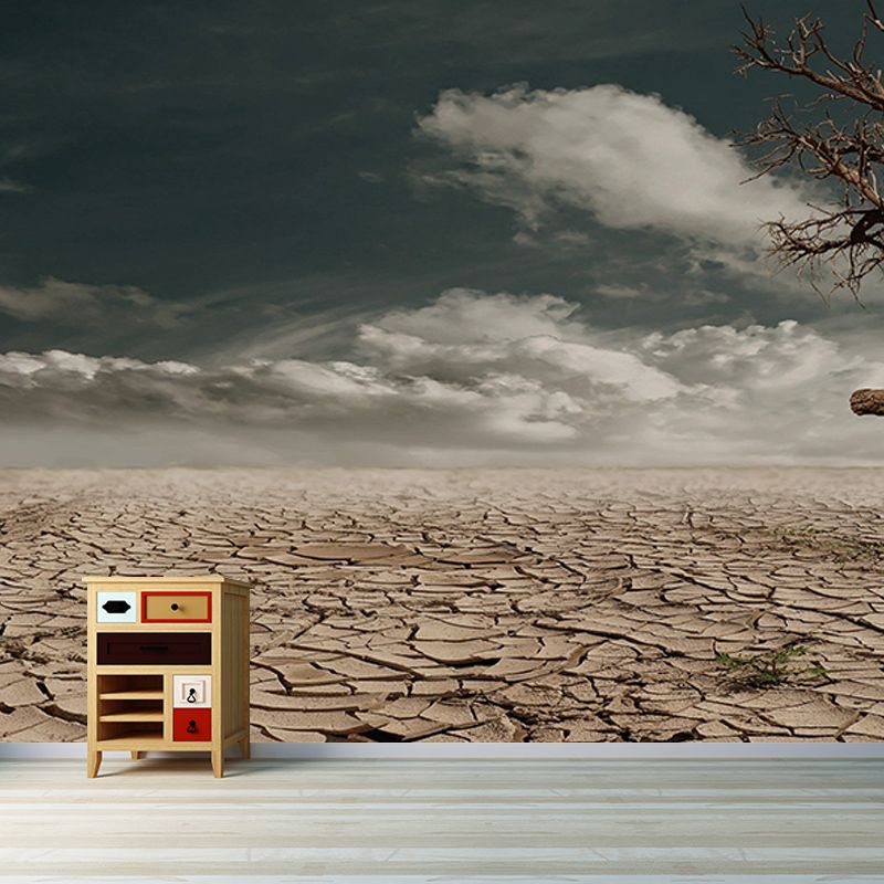 Photography Wall Mural Wallpaper Desert Sitting Room Wall Mural