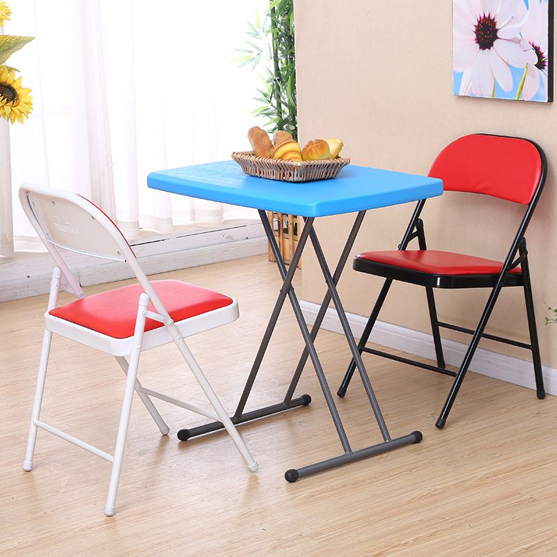 Modern Style Side Chair Open Back Folding Indoor Dining Chair