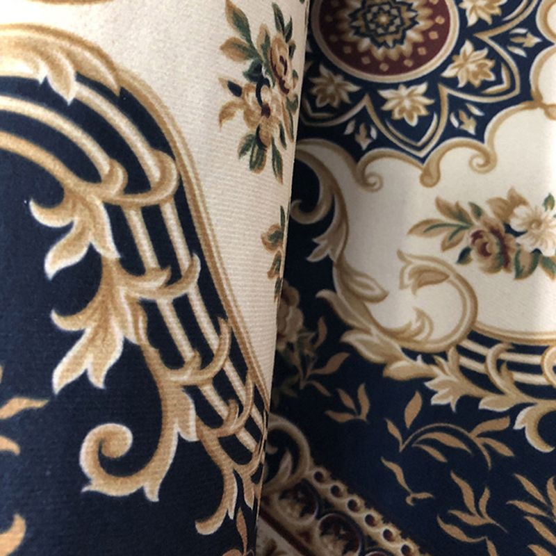 Multicolor Luxus Teppich Polyester Teppich Europäische Blumenententeppichen Nicht-Rutsch-Rücken für die Heimdekoration