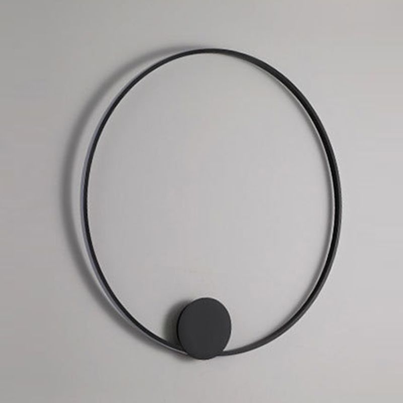 Modern Style Linear Shape Wall Sconce Metal 1 Light Sconce Lighting for Living Room