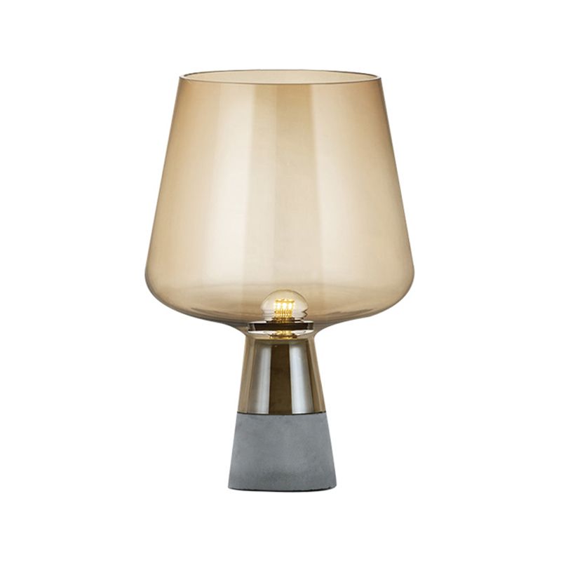 Moderner Tischleuchte Schatten Nachttisch Lampe für Schlafzimmer