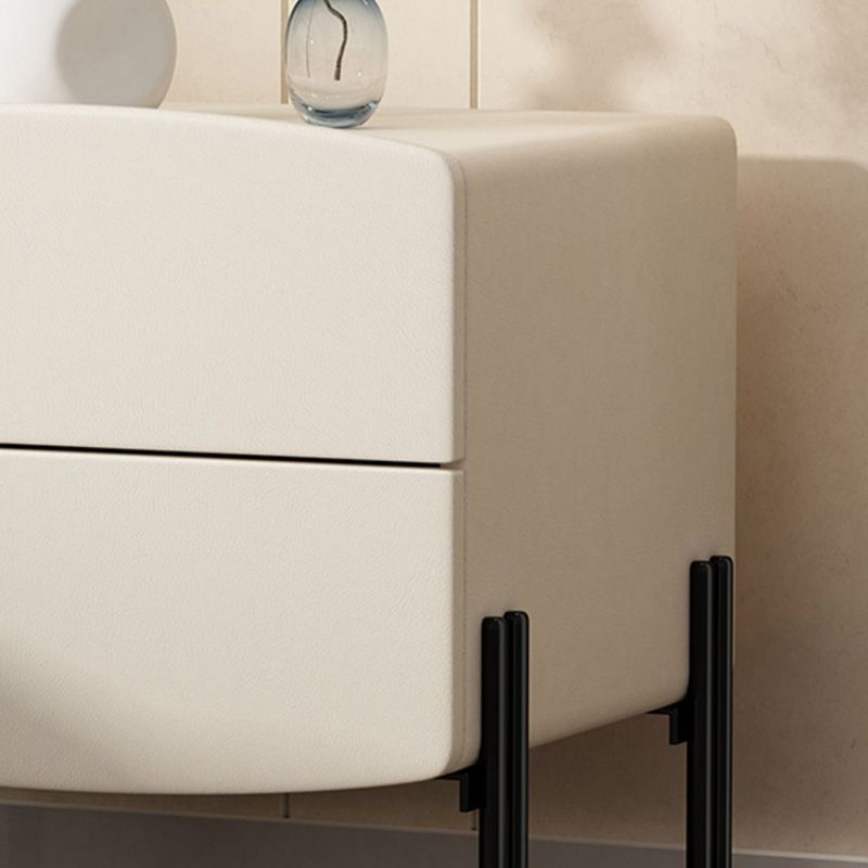 Contemporary Kids Nightstand Solid Wood Nightstands with Drawers
