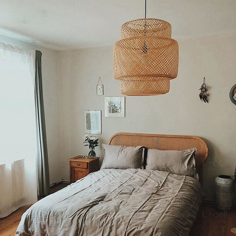 Stile moderno Bamboo appeso a sospensione per la casa per la camera da letto per camera da letto