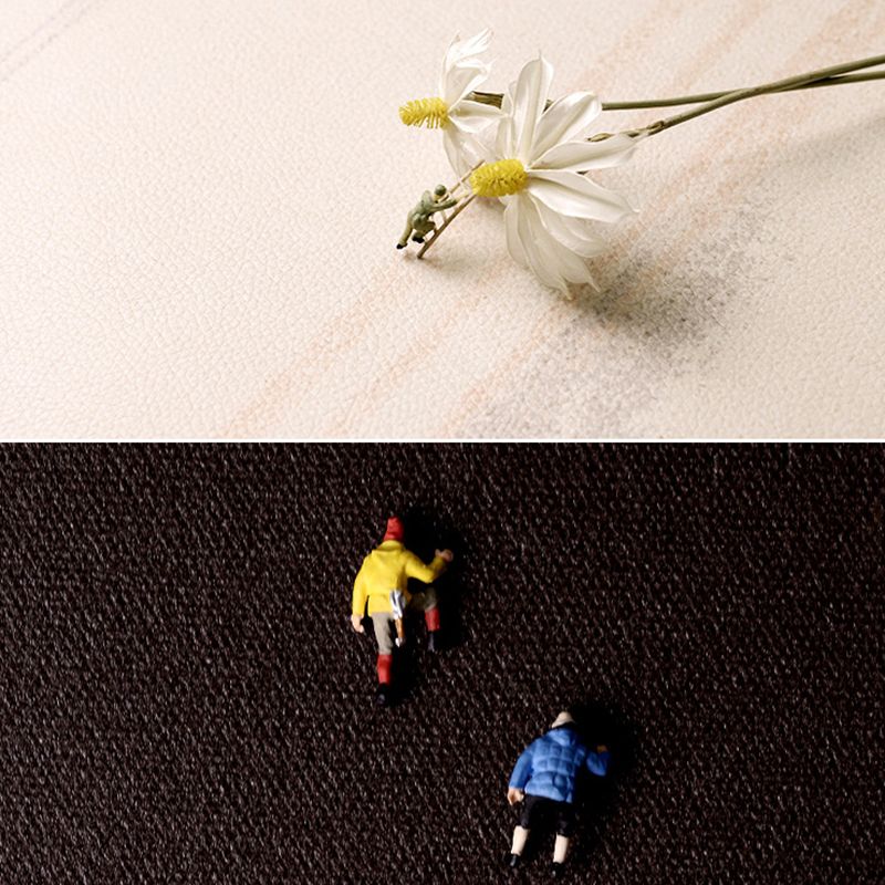 Light Gray Modern Rug Blending Striep Rug Stain Resistant Rug for Drawing Room