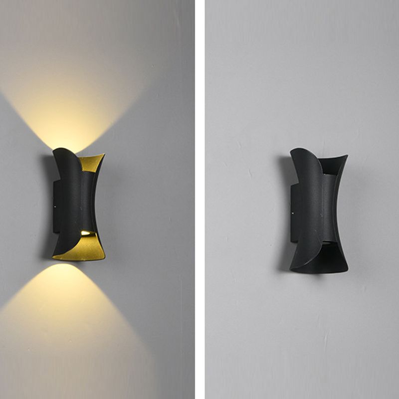 Aluminum Wall Mount Light LED Wall Sconce Light with Metal Shade for Bedroom