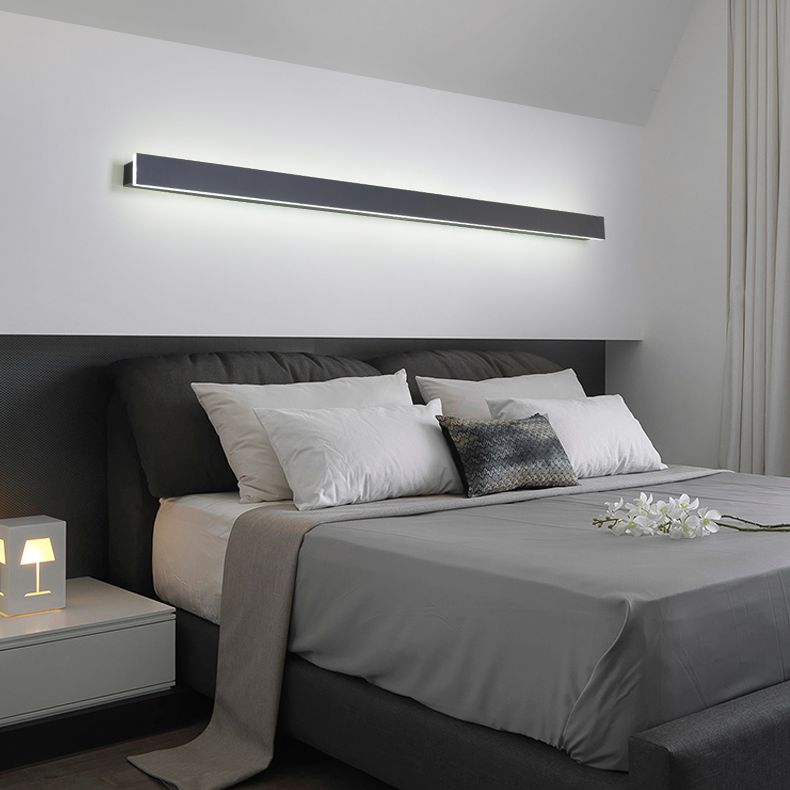 Moderna Minimalista Estilo Lineal Plan de apliques de luz Light Iron 1