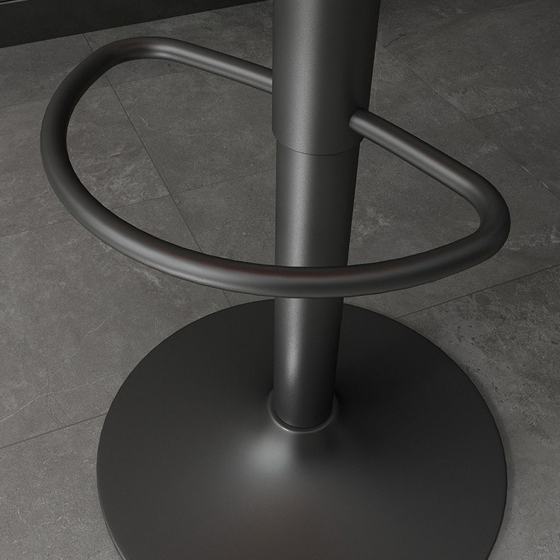 Barhocker für industrielle Stile Lederpolster rotatierbarer Thekehocker 1 Stück