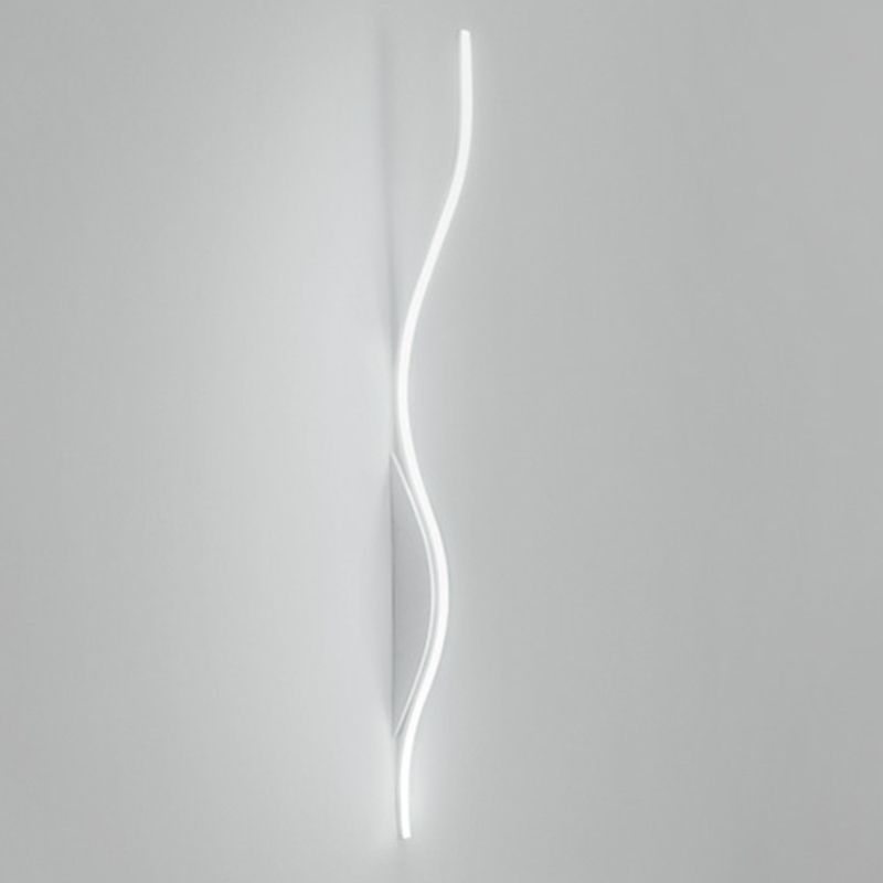 Single White/Black Wall Mounted Sconce LED Unique Wall Light for Dining Room