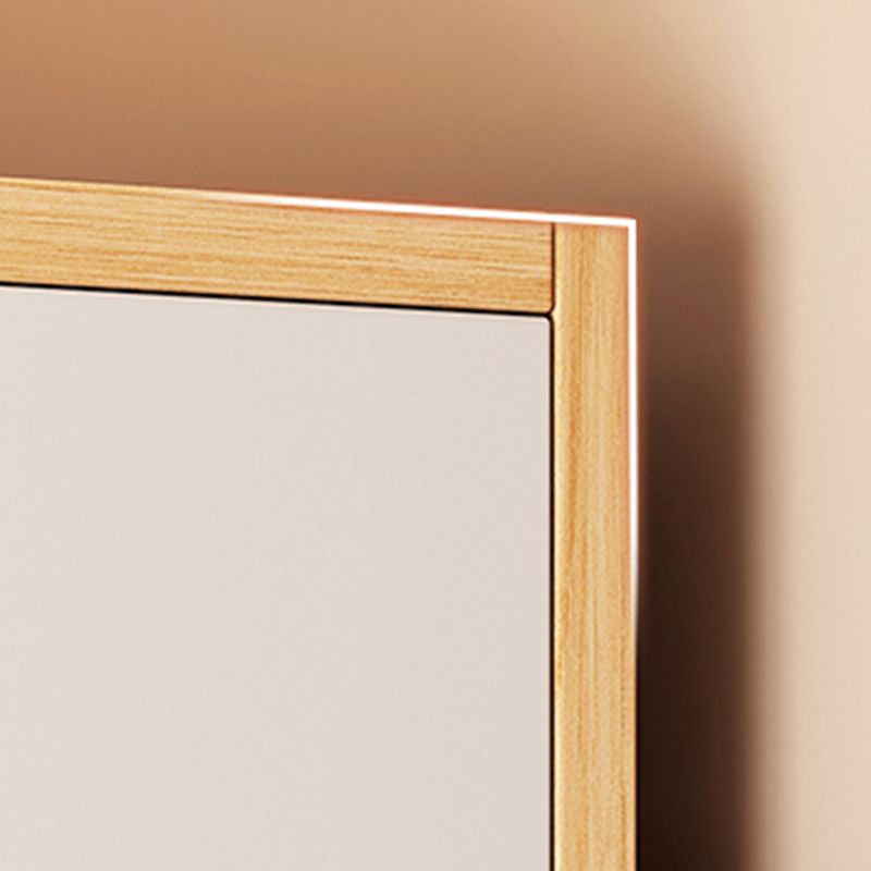 Contemporary Manufactured Wood Accent Cabinet Standard Storage Cabinet