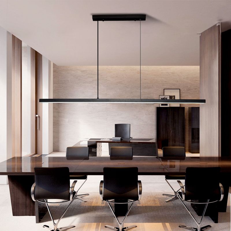 Nordic Modern Style Island Lamp Simple LED Ceiling Chandelier for Dine Room