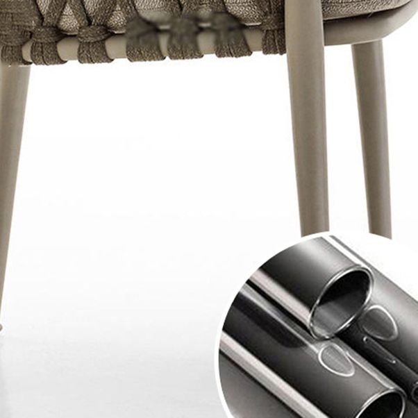 Boho Style 1/7 Pieces Dining Stone Set Rectangle Dining Table Set