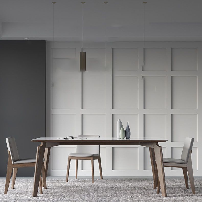 Modern 1/2/3/4/7 Pieces Dining Set Sintered Stone Dining Table Set for Home