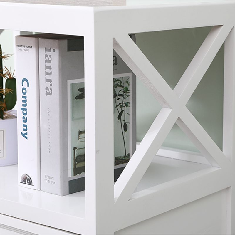 Retro Style Storage Chest Vertical Solid Wood Storage Chest Dresser for Bedroom