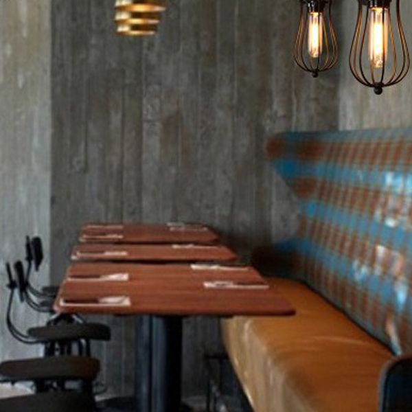 Industrial Iron Wall Lighting Ideas Geometry Shape Wall Sconce Lighting for Living Room