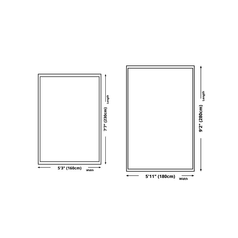 Dark Gray Modern Rug Polyester Graphic Indoor Rug Stain Resistant Rug for Living Room