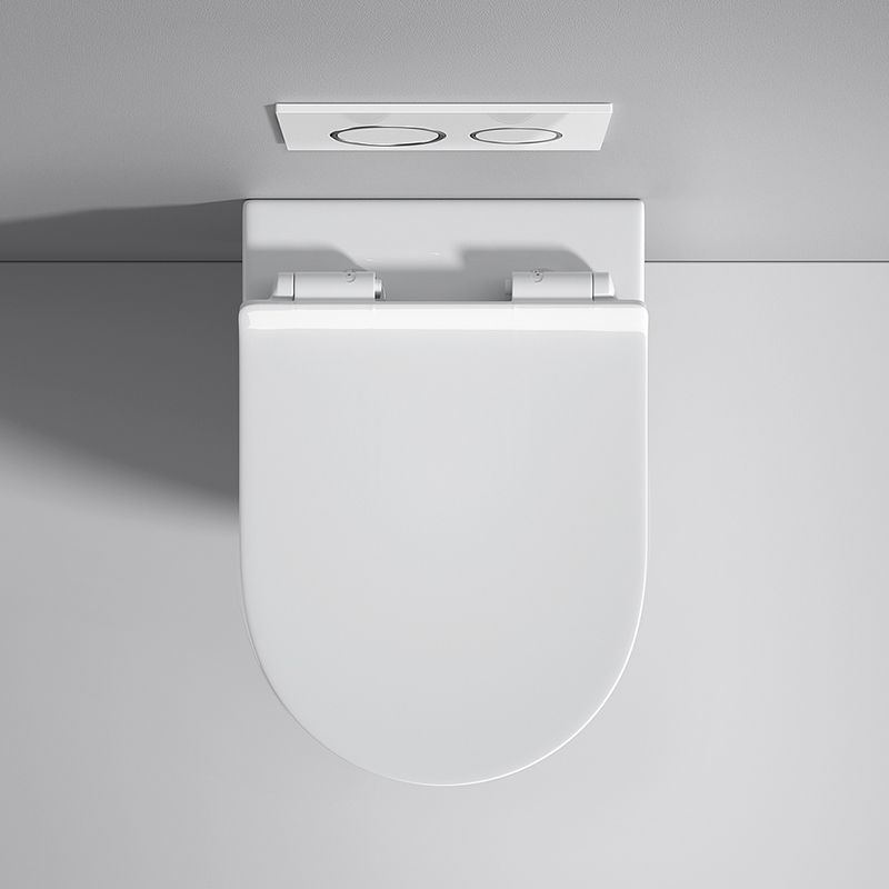 Modern Wall Mount Toilet Bowl One-Piece Urine Toilet for Bathroom