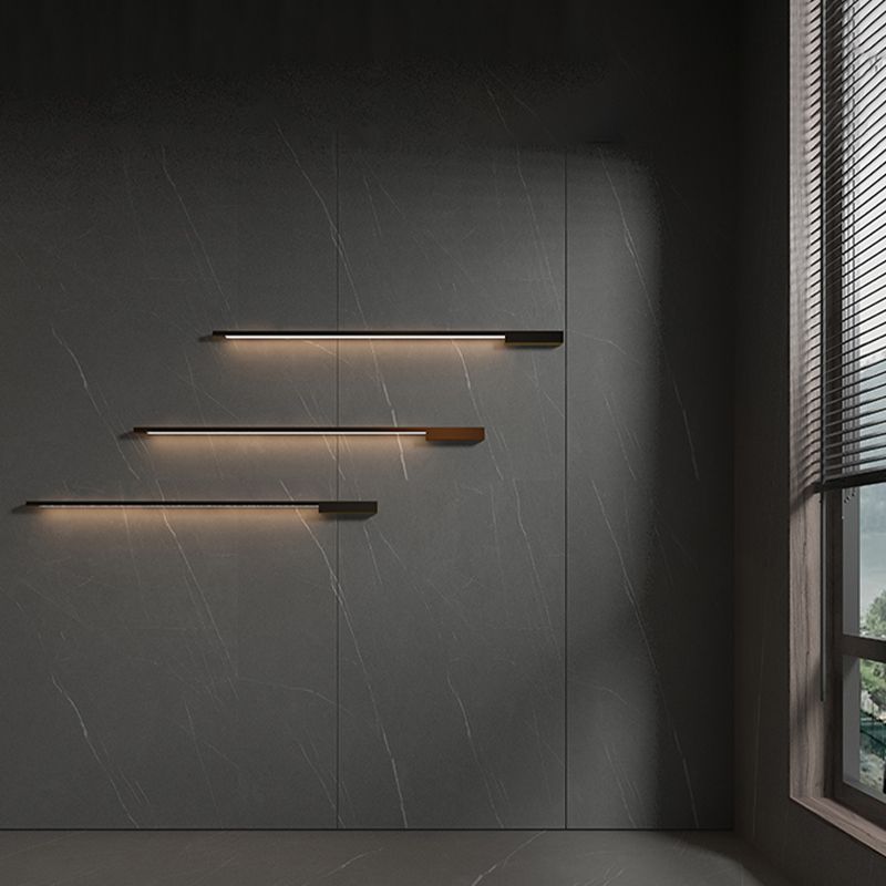 Nordic Style LED Vanity Light Iron Strip Shape Vanity Lamp for Shower Room