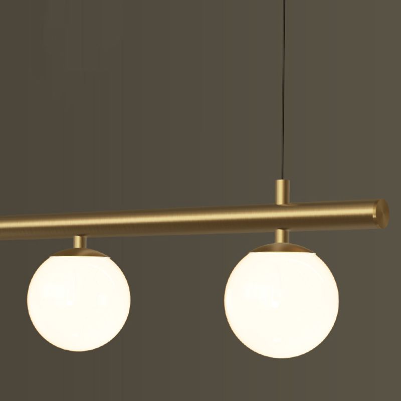 3 Light Kitchen Island Pendant Linear Chandelier Contemporary Island Lighting