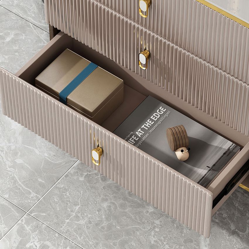 Classic Glam Dresser Wooden Storage Chest Dresser with 6 Drawers