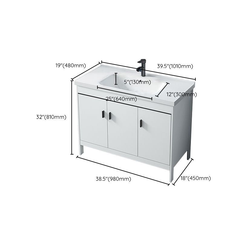 Aluminum Bathroom Vanity Modern Bathroom Vanity Set for Bathroom