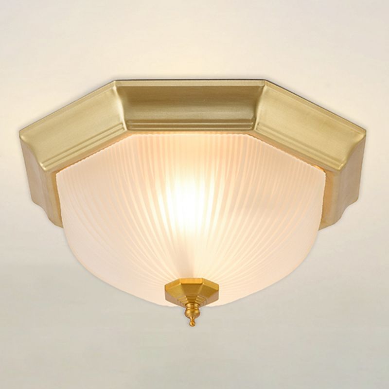 Lampes encastrées de forme géométrique Plafonniers encastrés en verre modernes