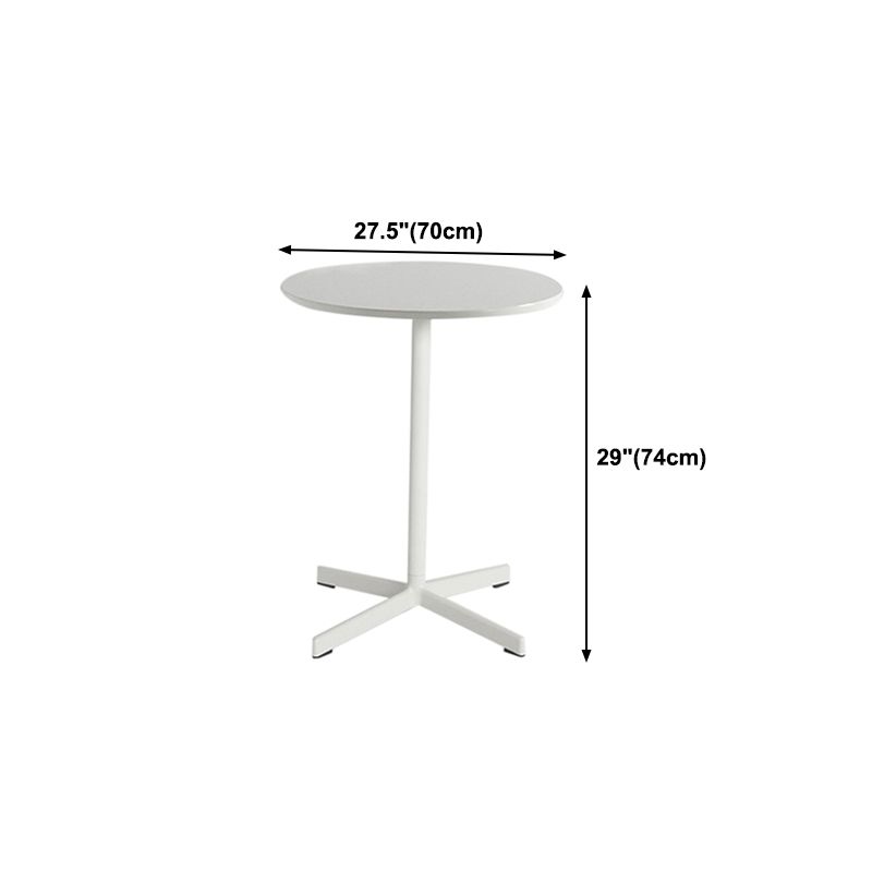 Industrial Style Dining Site Table Metal 4 Legs Dining Room Collection