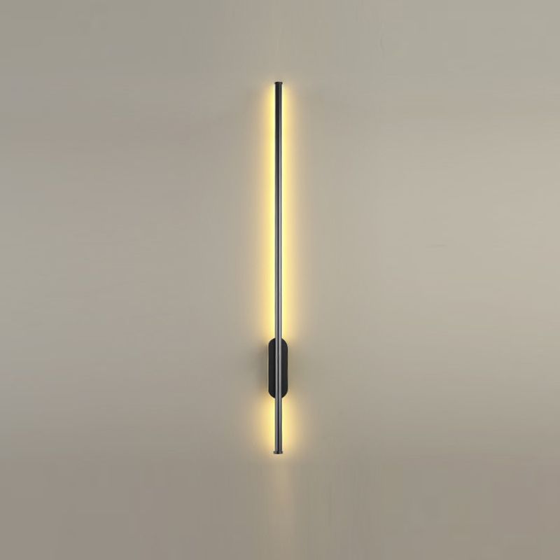 Lineare Wandlampe Aluminium Einfacher LED -Wandleuchten für Schlafzimmer LED -Wandleuchte