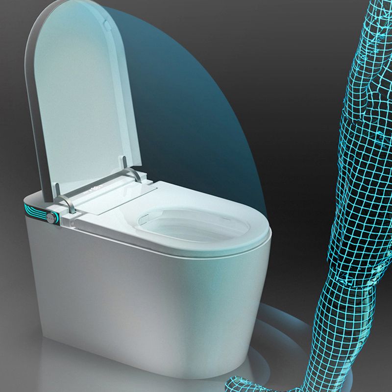 Modern Ceramic Flush Toilet Concealed Tank Toilet Bowl for Washroom