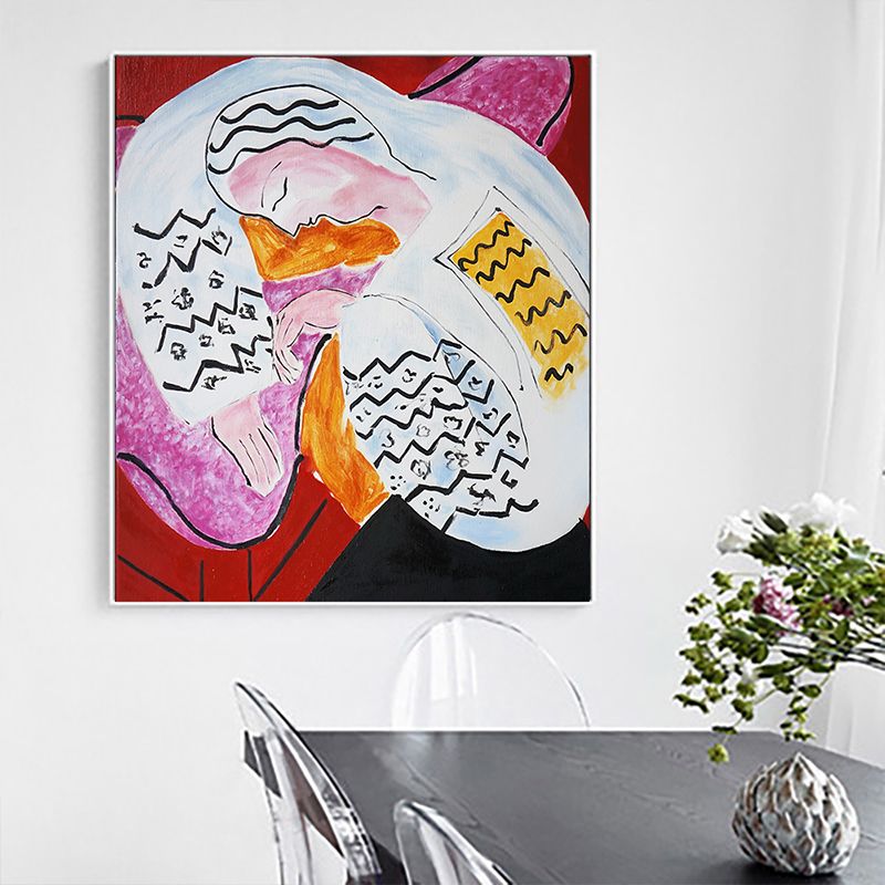 Sleeping Girl Canvas for Bedroom Oil Painting Wall Art Print, Multiple Sizes Options